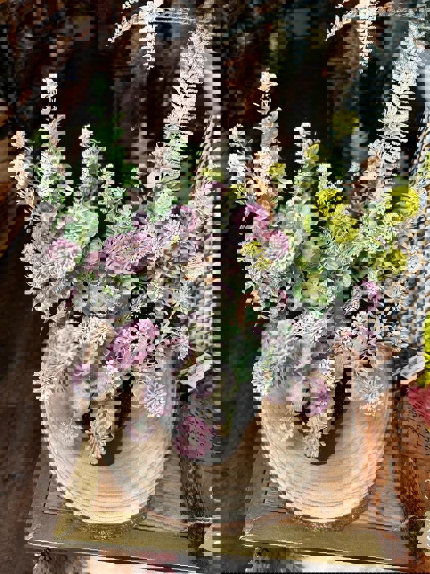 Potted Globe Ball Pot