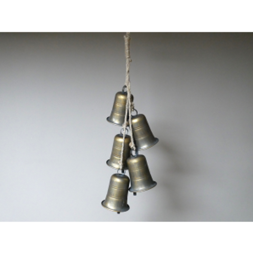 Antique Bronze Bell Cascade