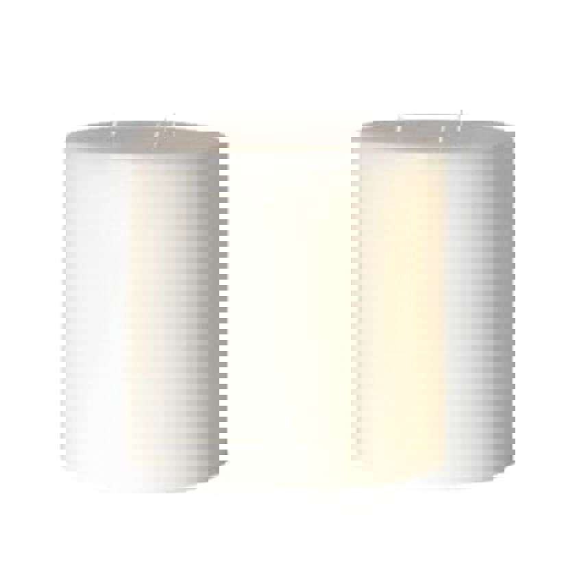 Cream Pillar Candle
