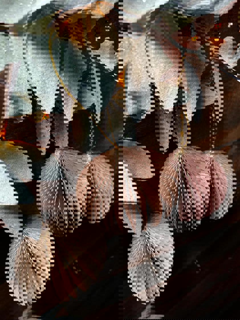 Onion Paper Bauble Onion Paper Bauble