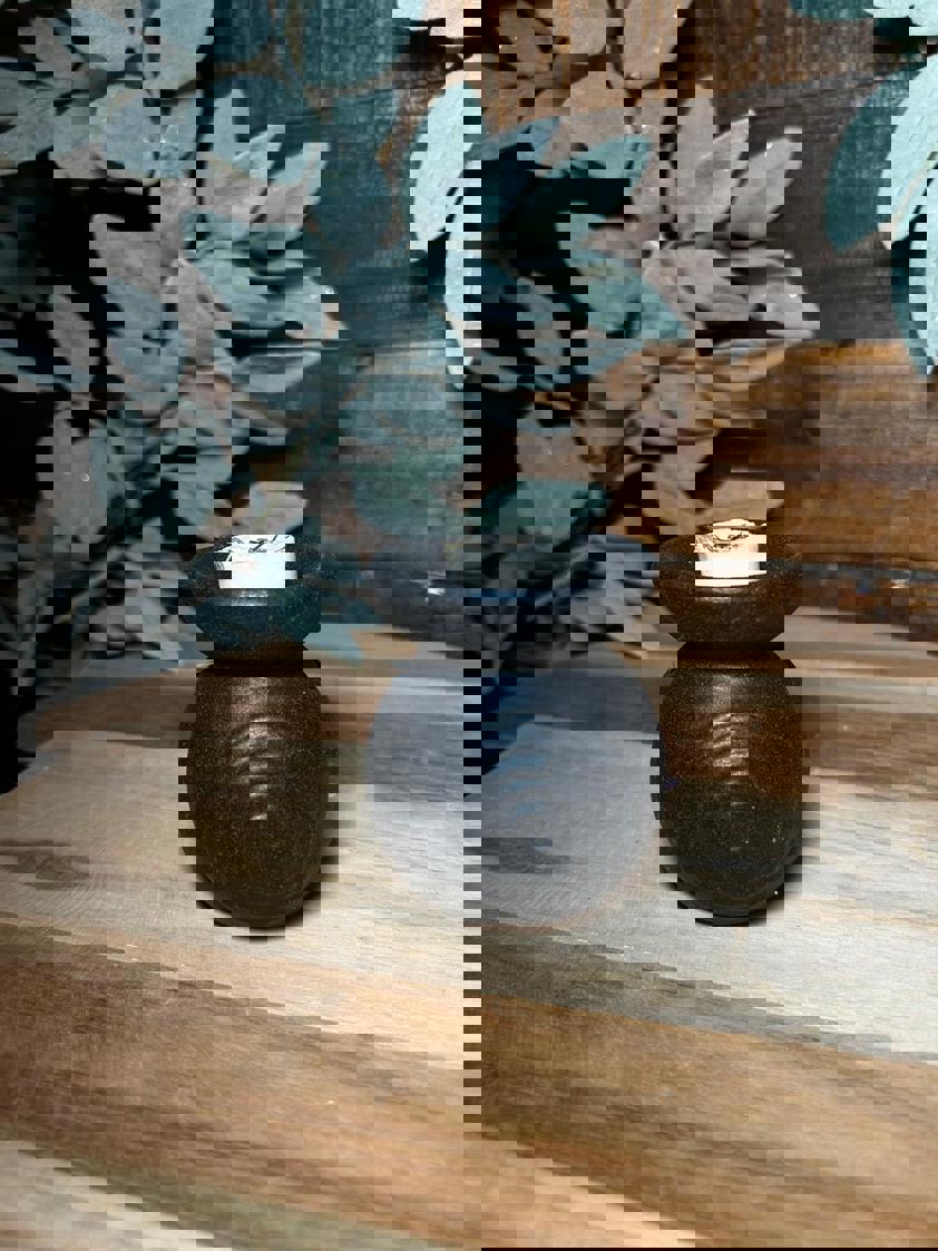 Small Speckled Spiral Oil/Wax Burner Small Speckled Spiral Oil/Wax Burner