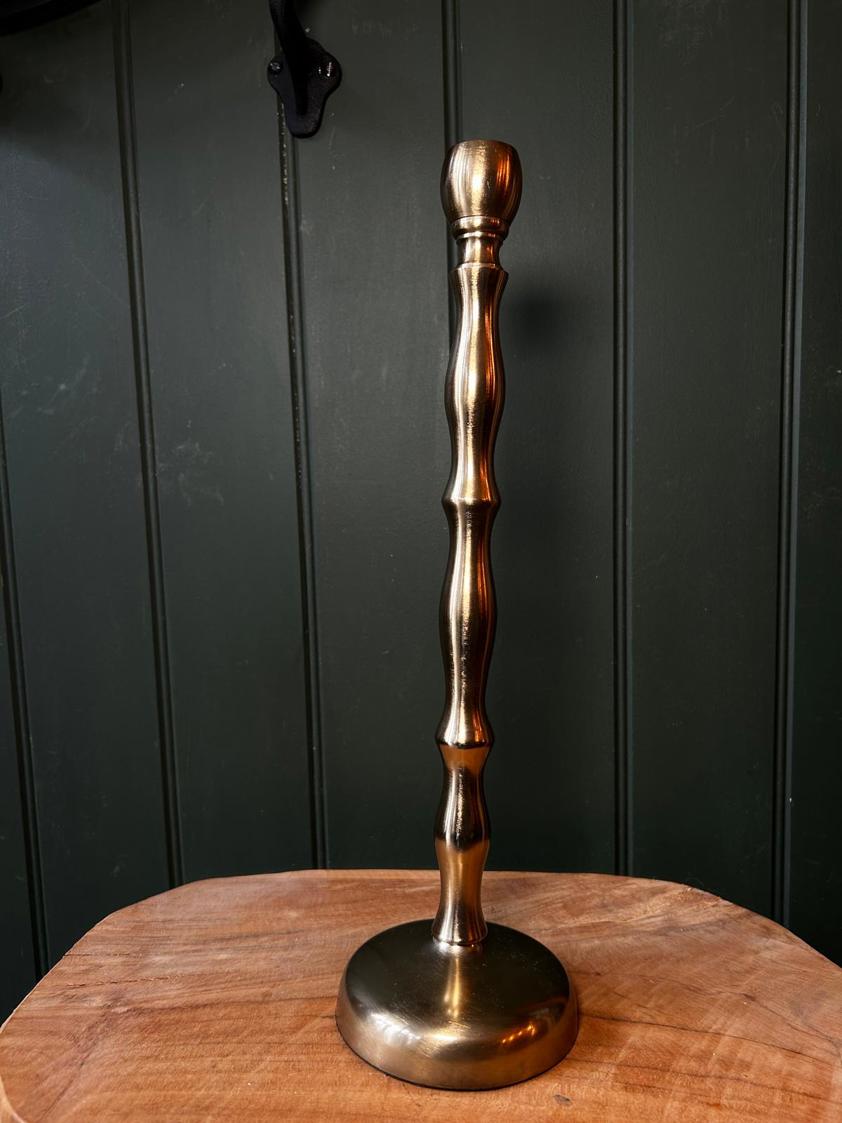 Gold Candle Holder (36cm)