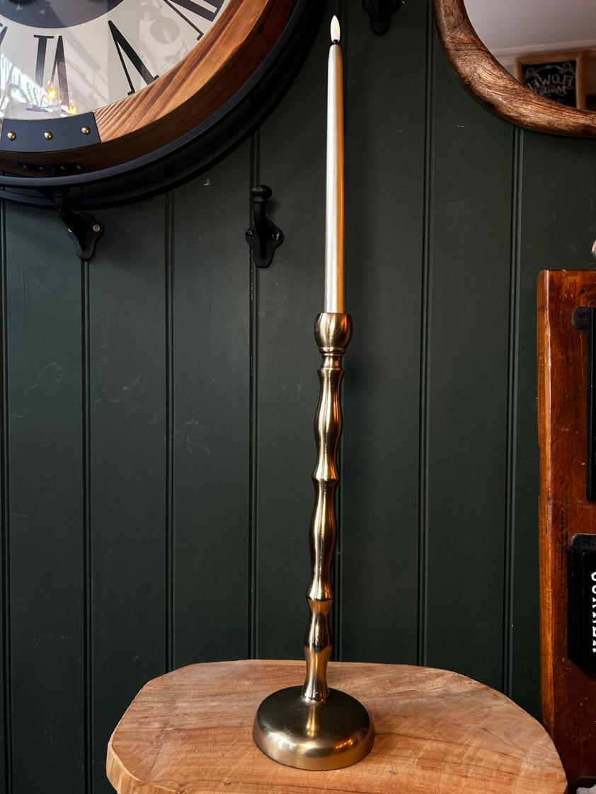 Gold Candle Holder (36cm)