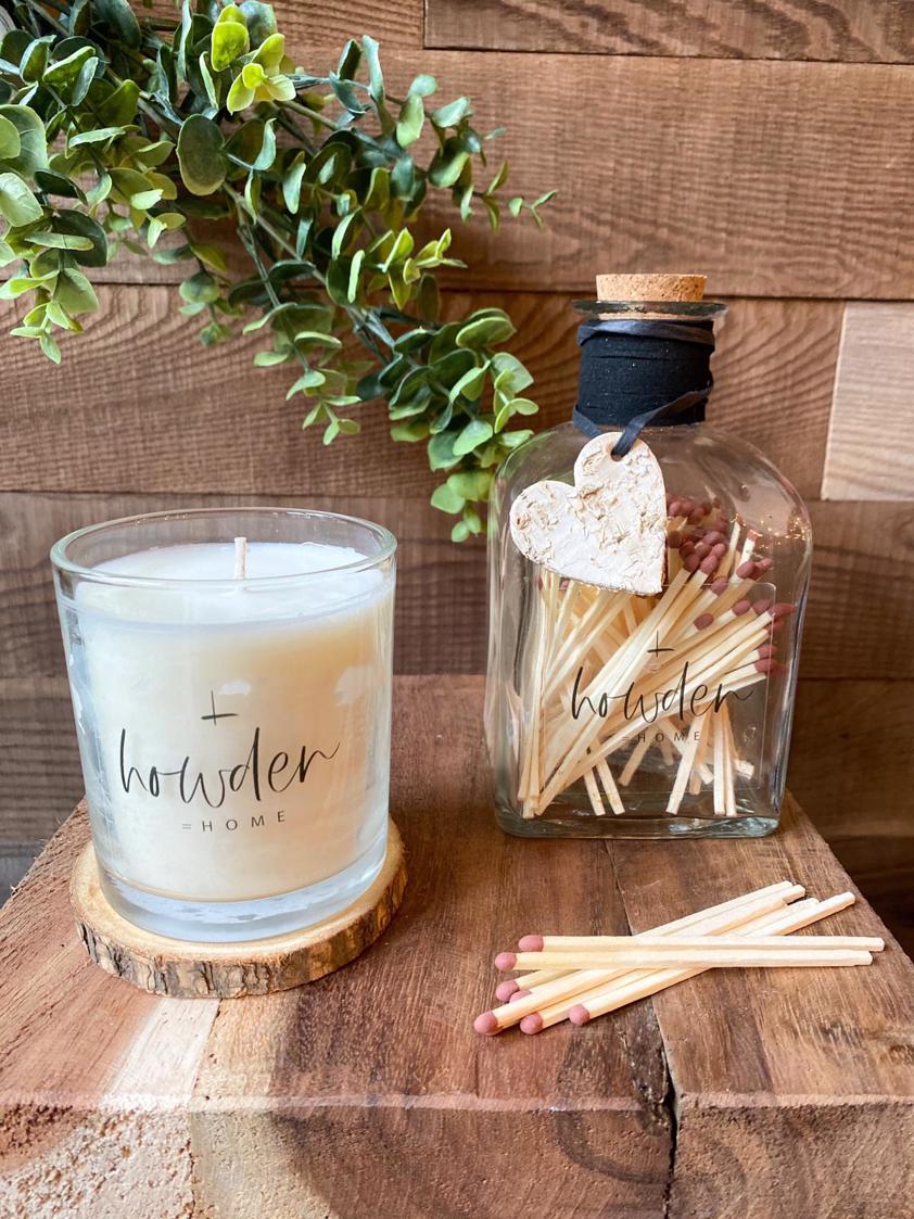 Rhubarb Gin Lusso Candle Wix & Match - Gift Box