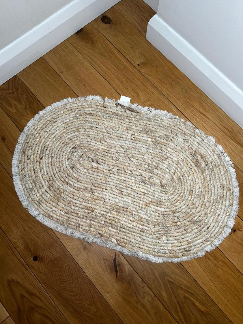 Oval Tressed Rug