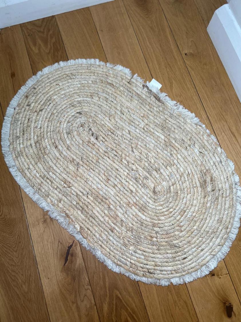 Oval Tressed Rug