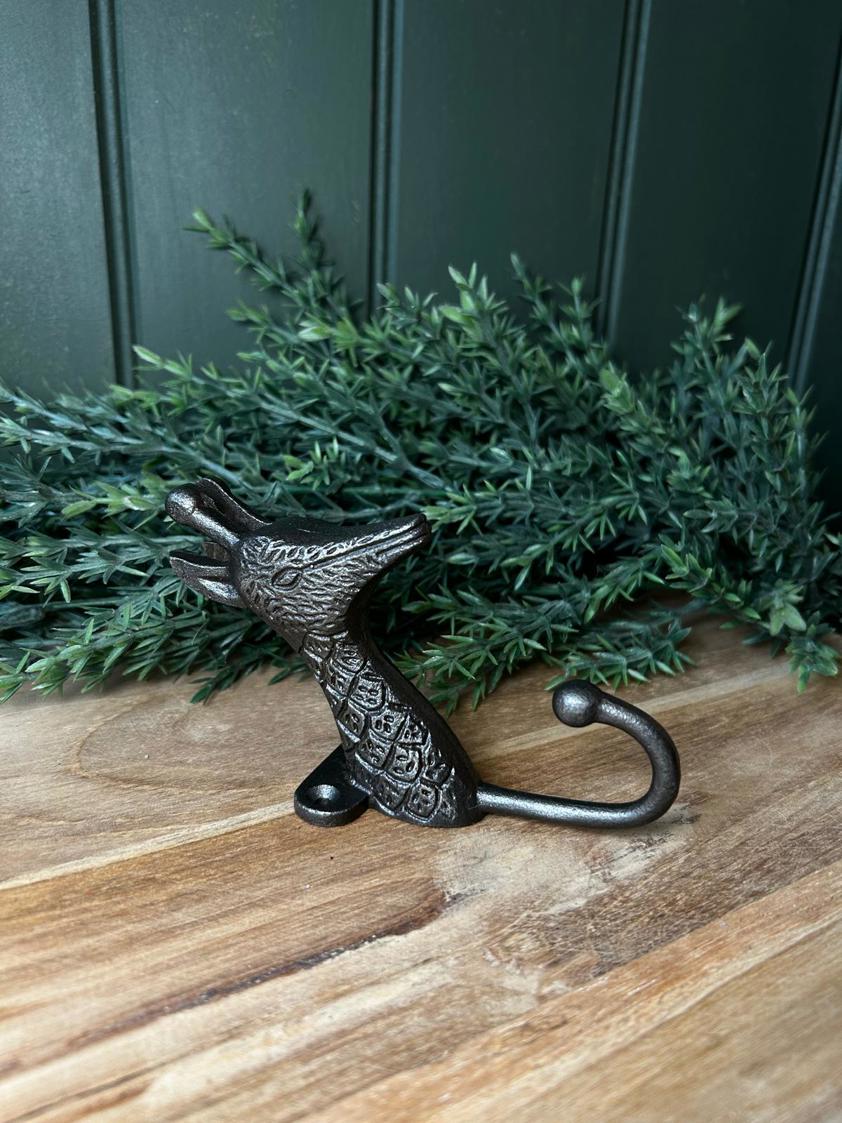 Cast Iron Giraffe Coat Hook