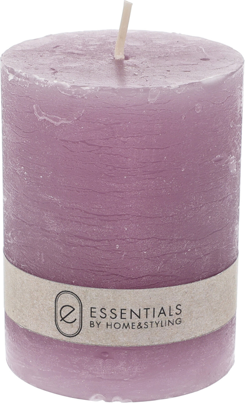 Purple Pillar Candle 6cm X 8cm