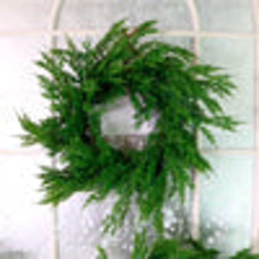 Real Touch Cedar Pine Wreath Real Touch Cedar Pine Wreath