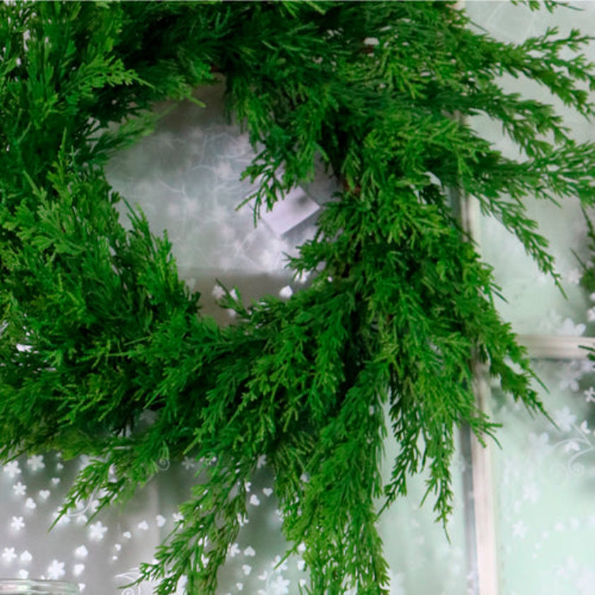 Real Touch Cedar Pine Wreath Real Touch Cedar Pine Wreath