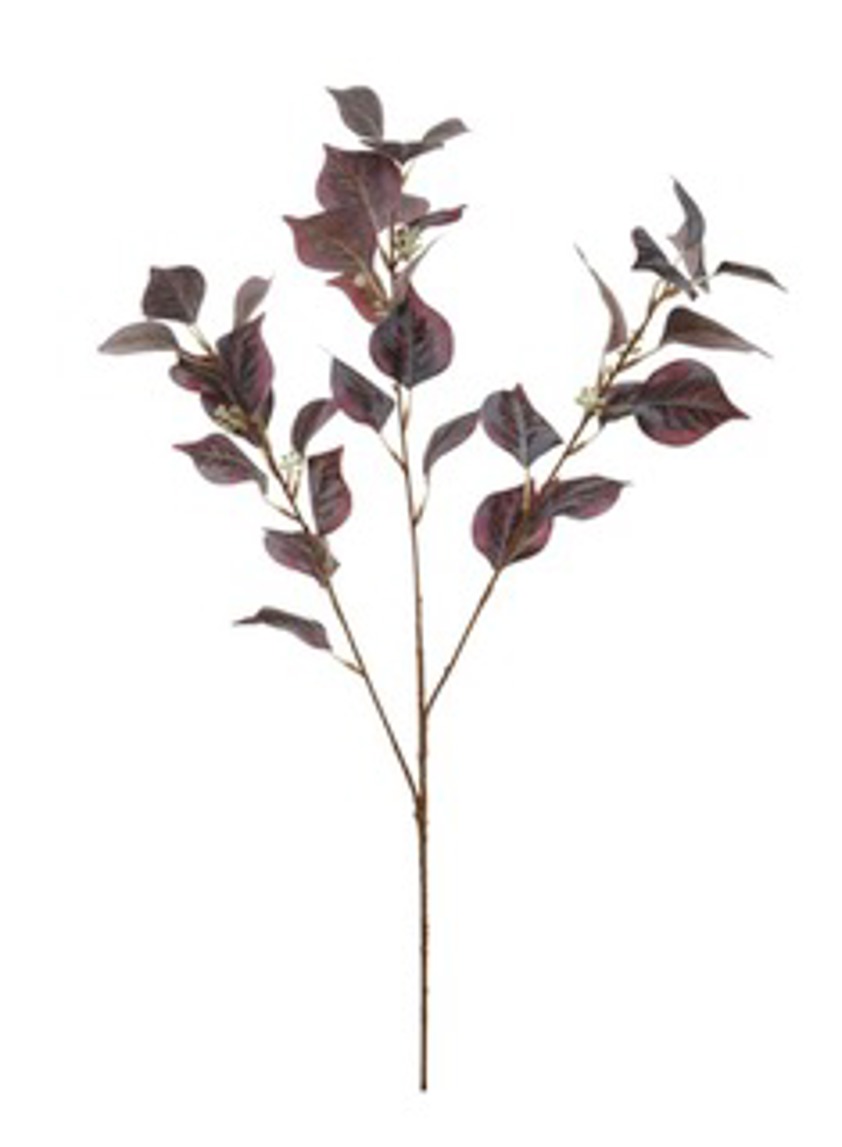 Burgundy Noah Leaf Spray