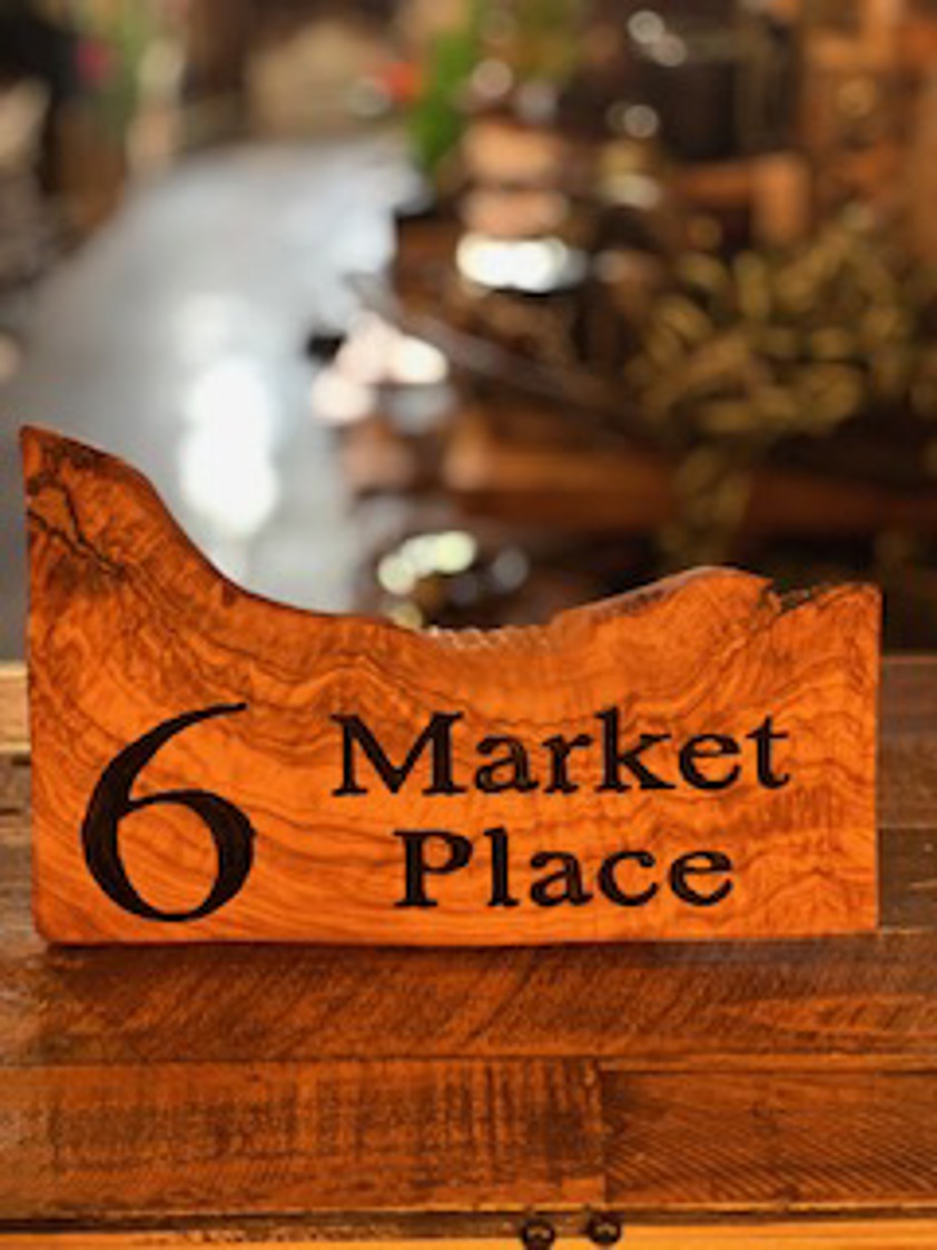 Olive Wood Sign (Small)