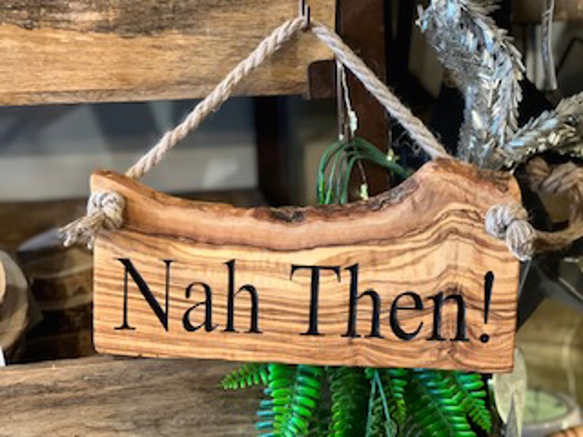 Olive Wood Sign (Small)