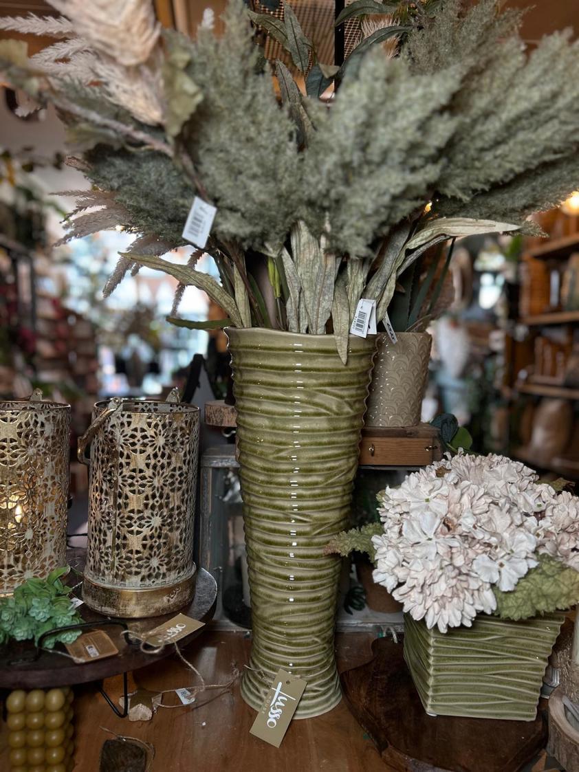 Sage Cylinder Vase