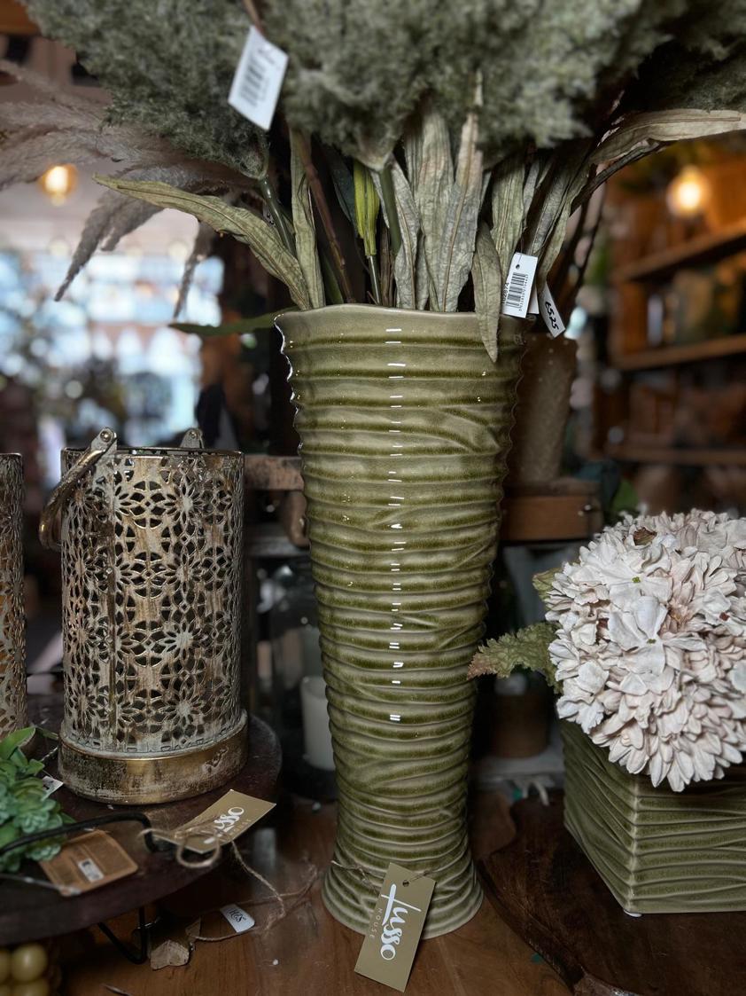 Sage Cylinder Vase