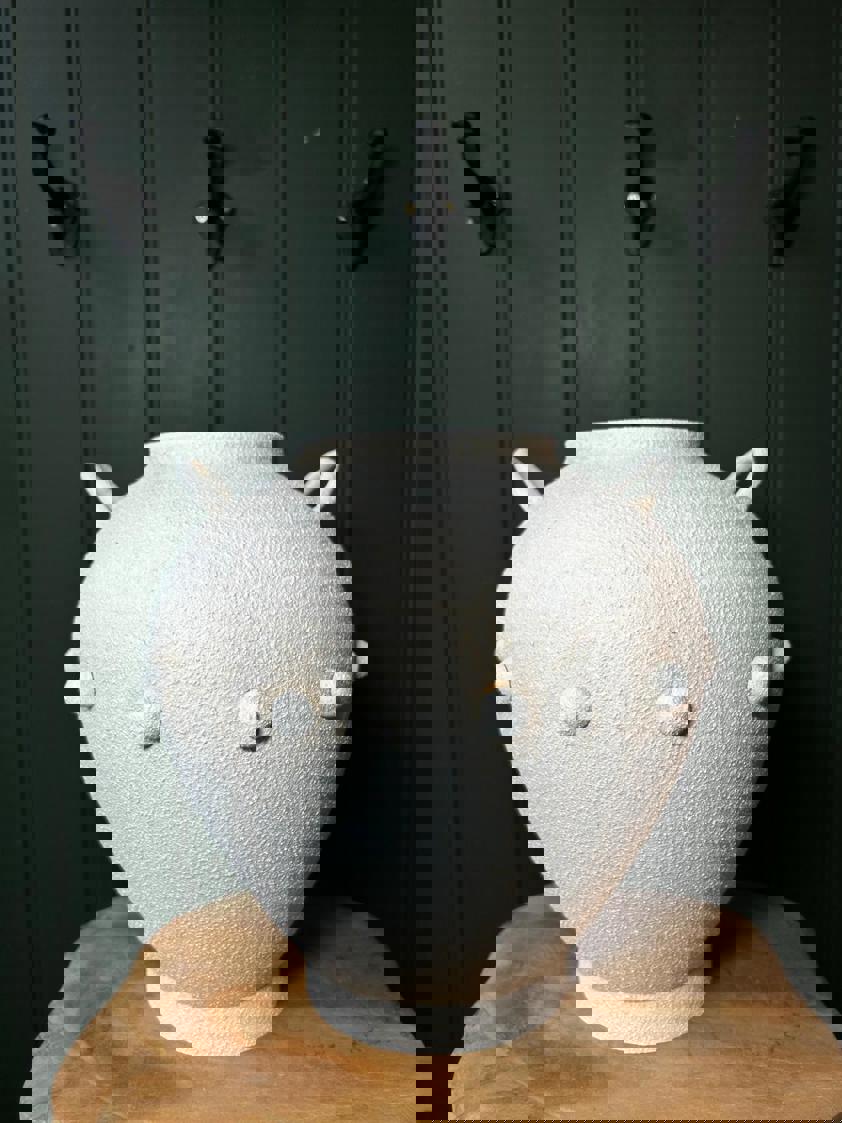 Stone Effect Bobble Vase