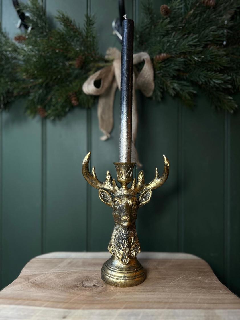 Stag Candle Holder