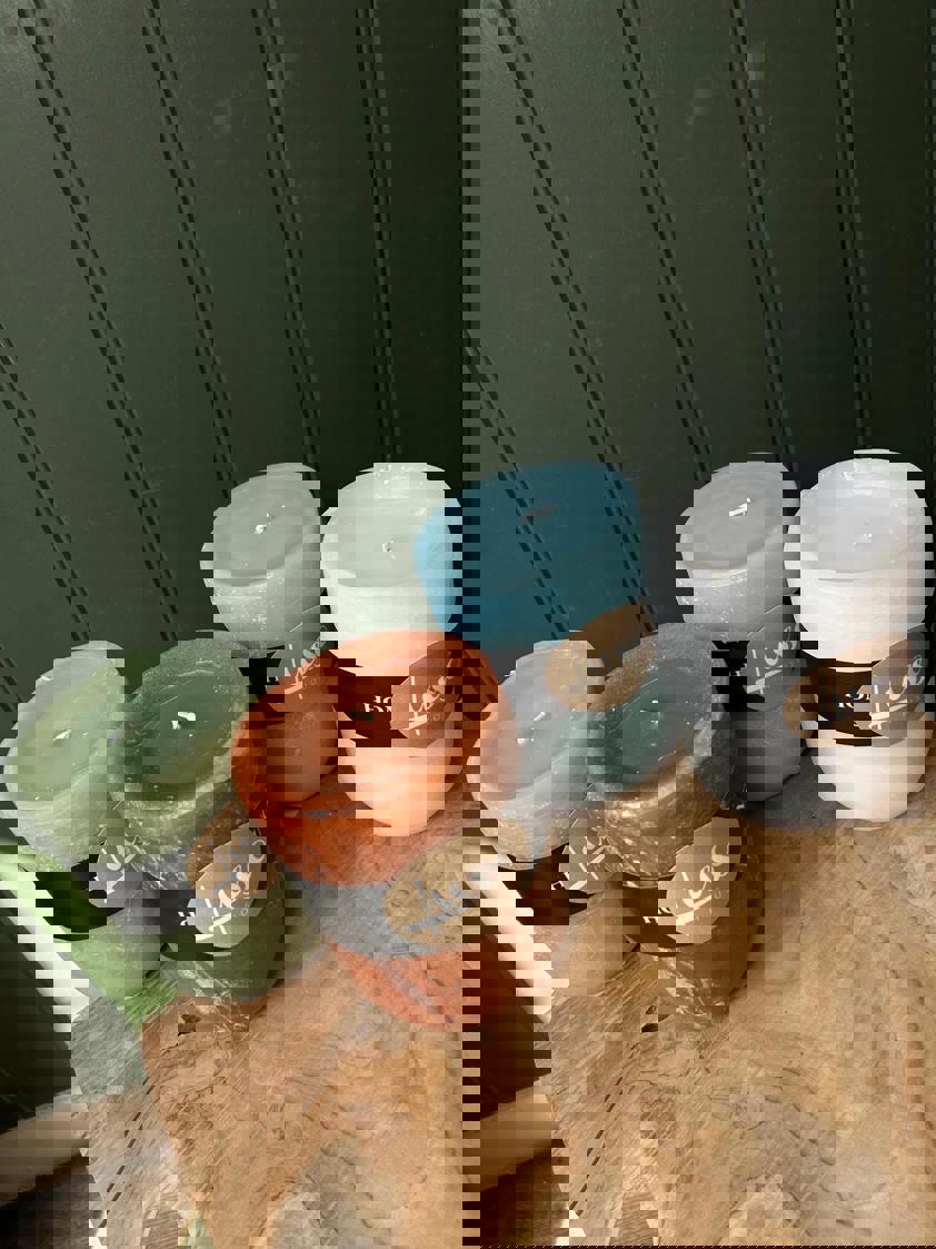 10cm x 15cm Candle Rounded At The Base