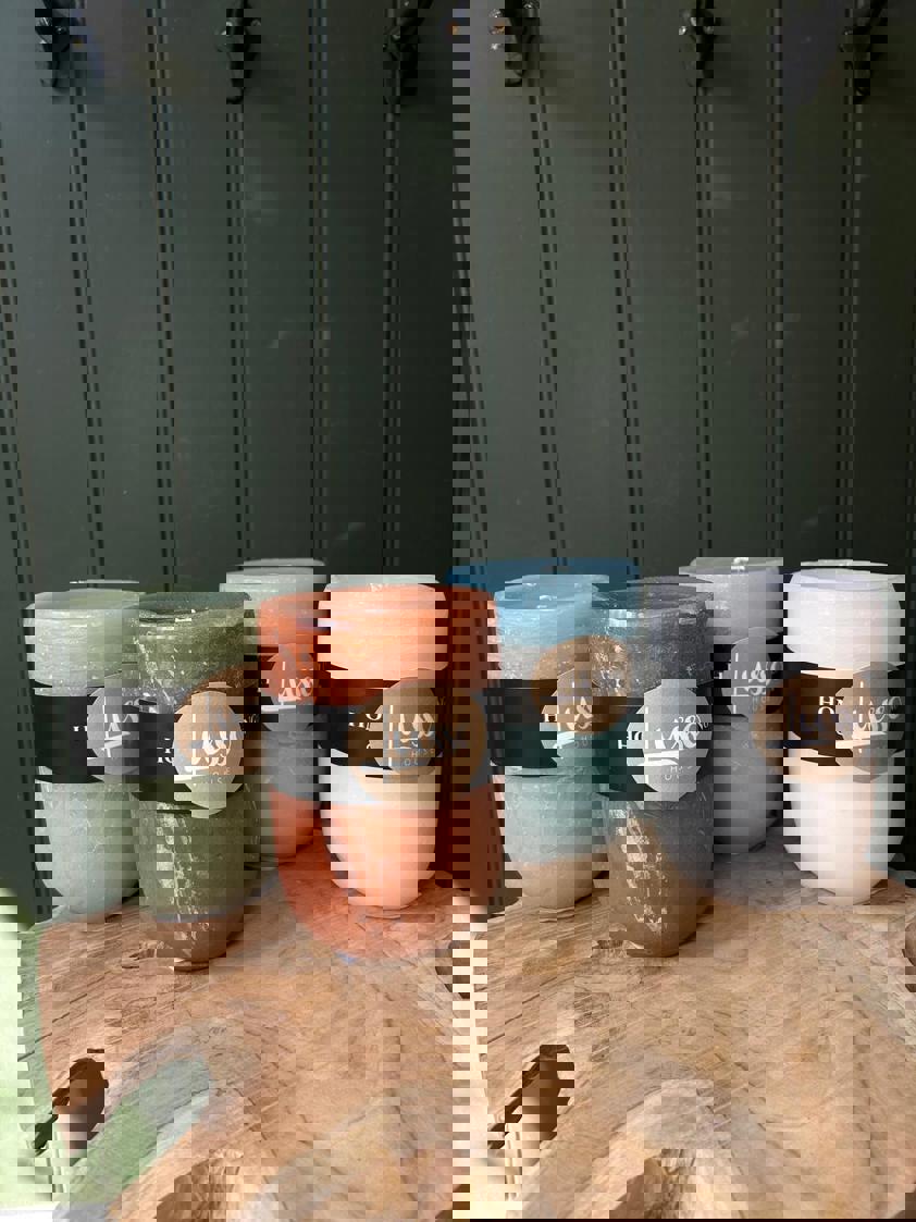 10cm x 15cm Candle Rounded At The Base