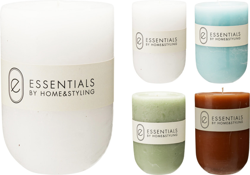 10cm x 15cm Candle Rounded At The Base