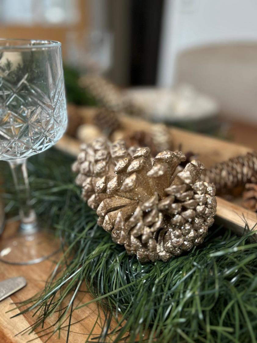 Champagne Pinecones