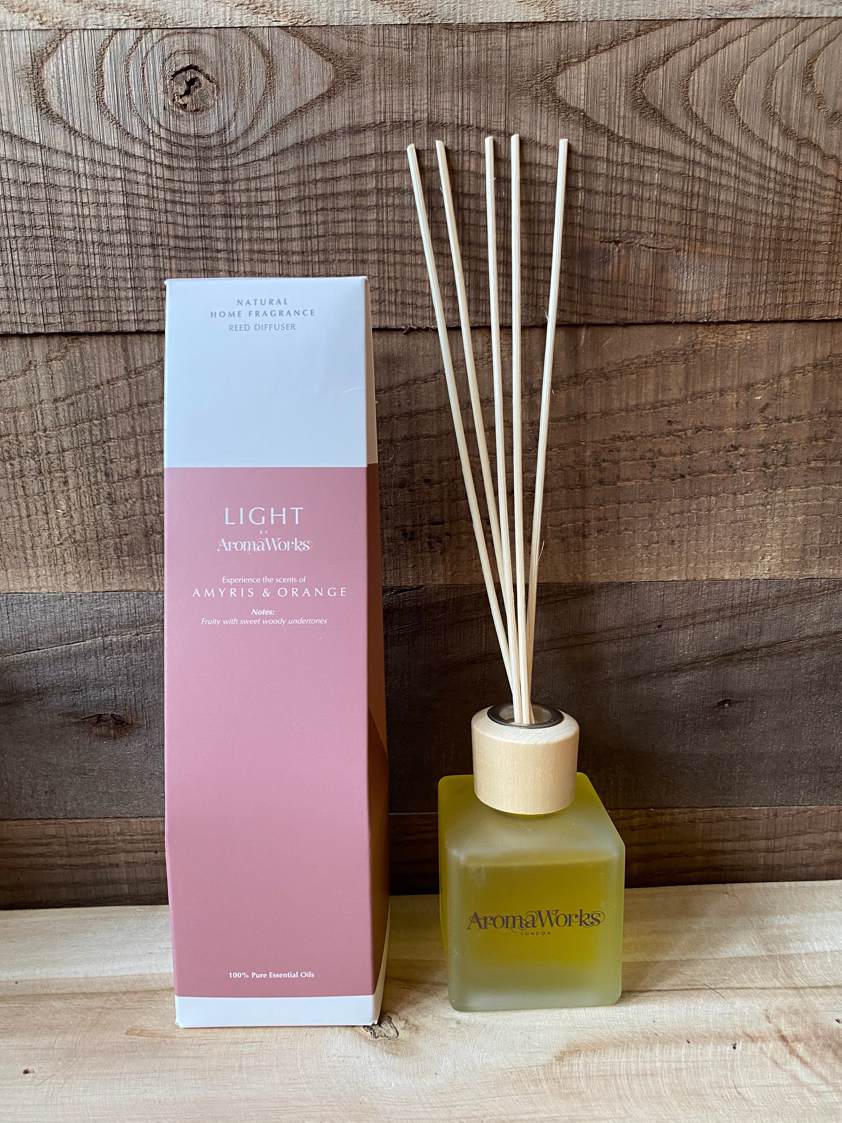 AromaWorks Amyris & Orange 100ml Diffuser