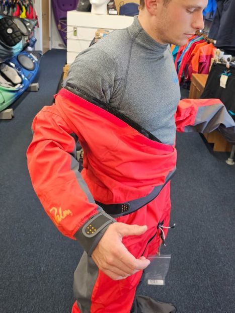 Don't forget to wrap up warm under you dry suit.