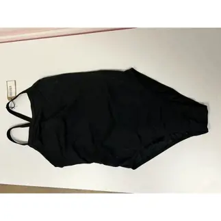 Black Zone 3 Womens Thin Swim Costume Black UK34