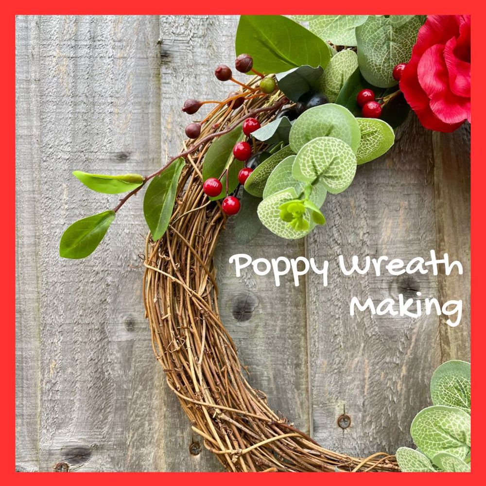 Poppy Wreath Making Workshop