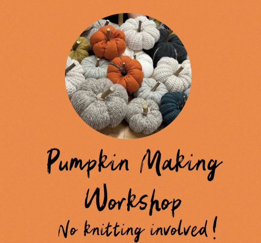 Pumpkin Making Workshop 20th@7pm