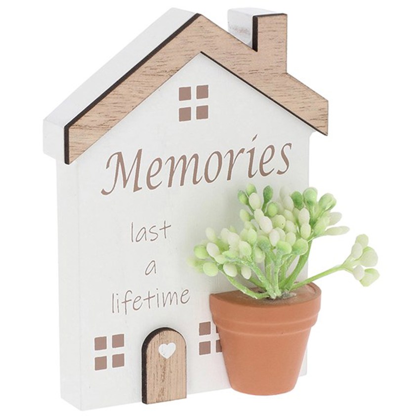Planted With Love Memories Standing Plaque