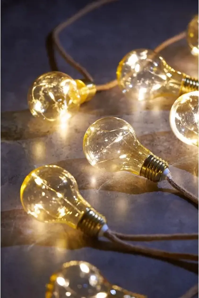 Gold Galaxy Lightbulbs