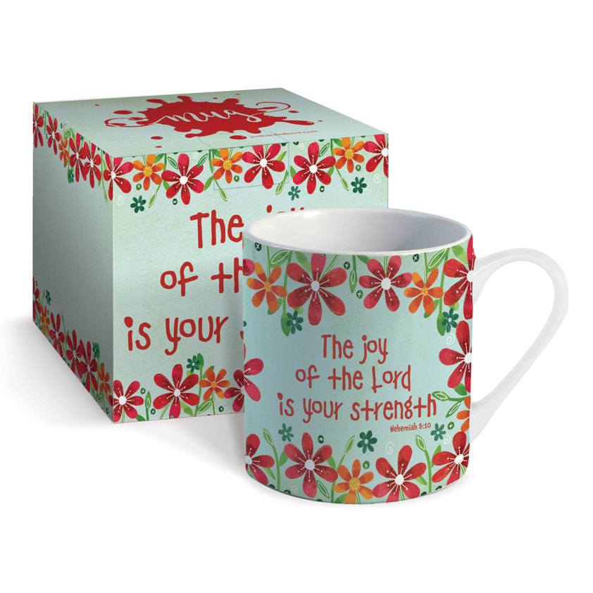 The Joy of the Lord is your strength' Mug & Gift box