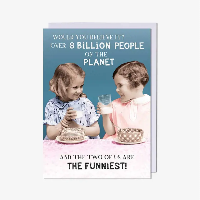 8 billion people girls