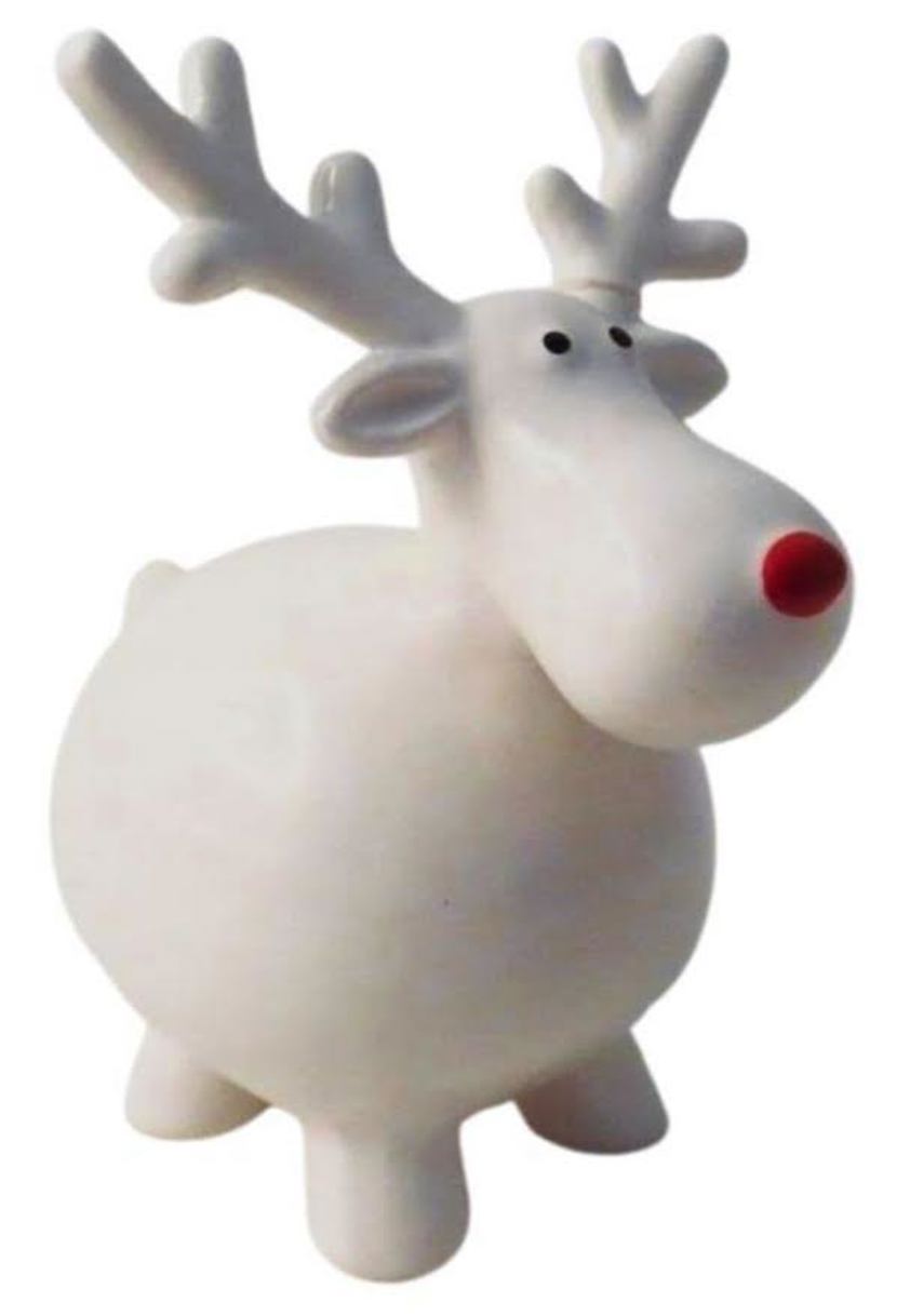 Medium Fat Reindeer Standing