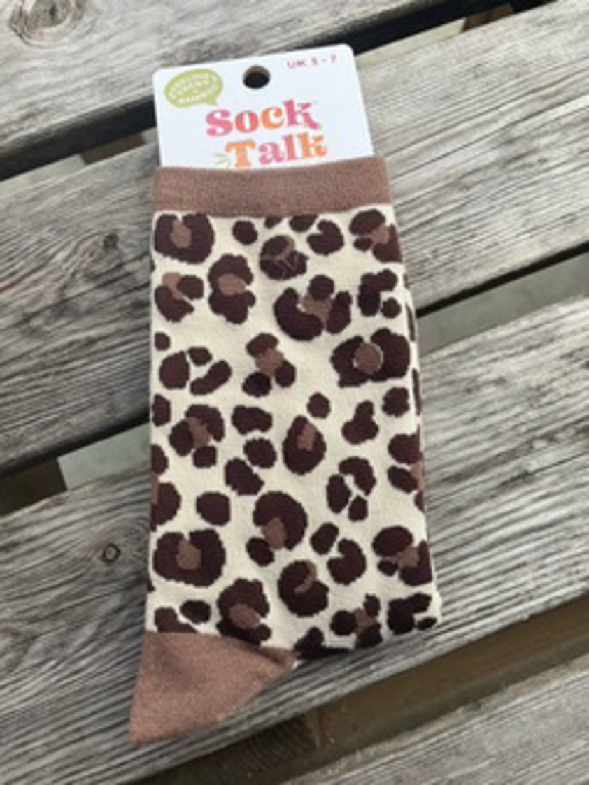 Women's Animal Print Bamboo Socks
