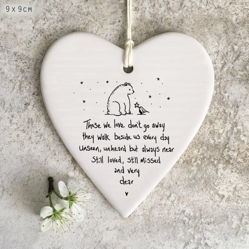 Wobbly round heart - Those we love