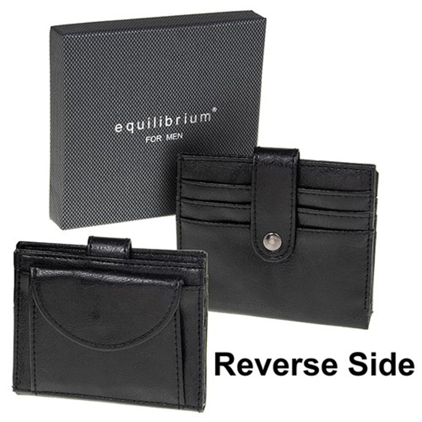 Credit Card & Coin Wallet Black