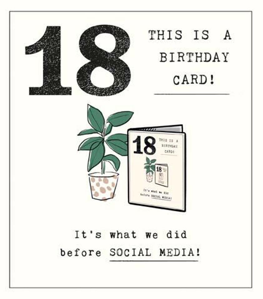18 This Is A Birthday Card