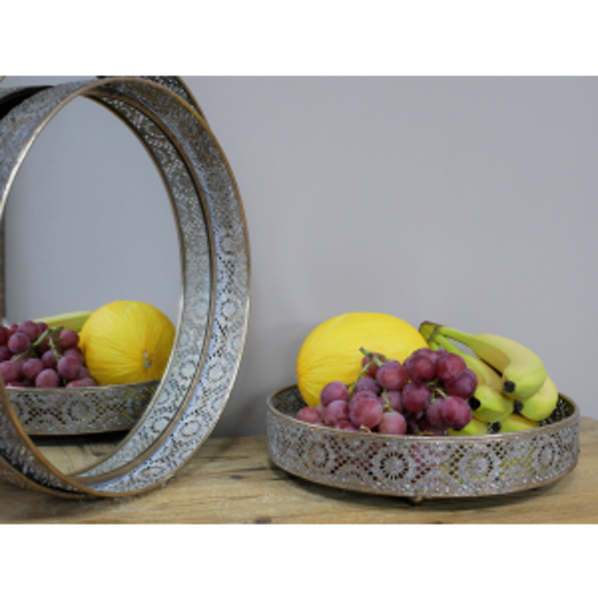 Mirrored Trays sold individually