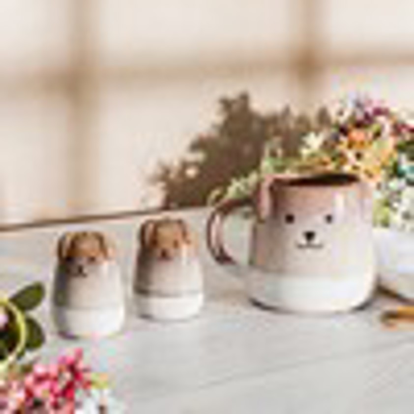 Mojave Dog Salt & Pepper Shakers