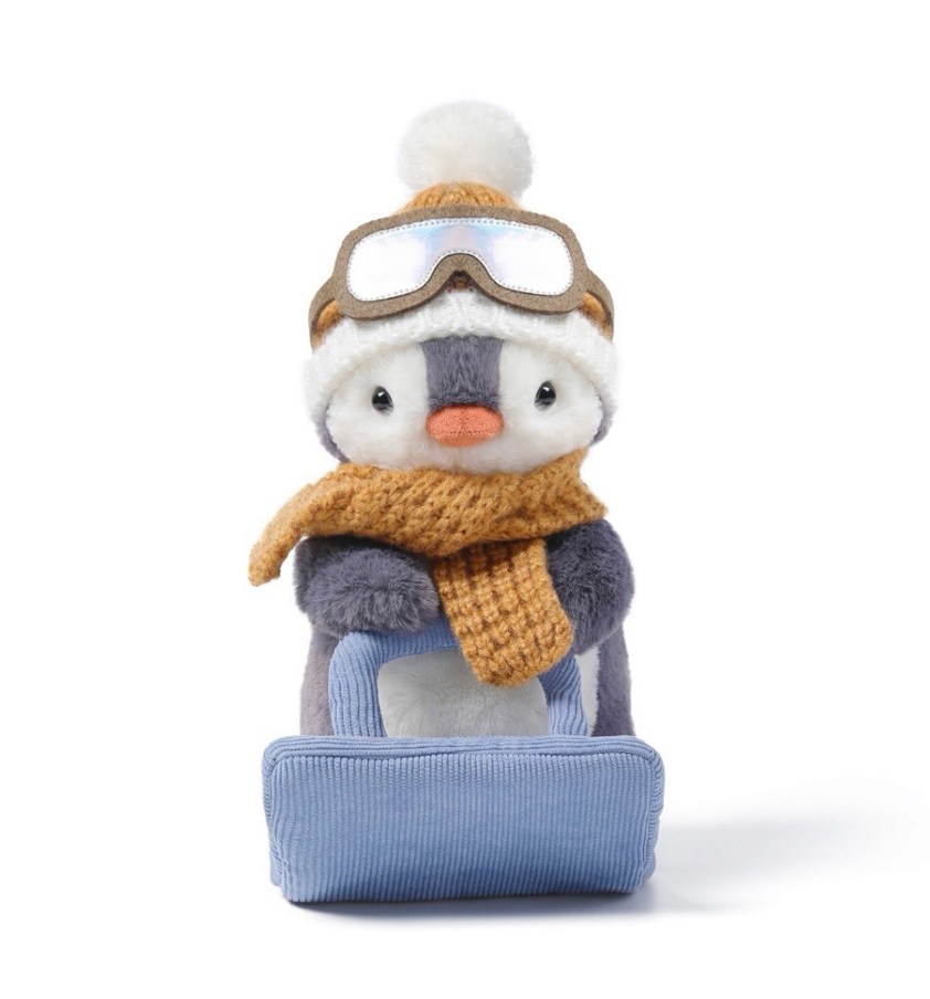 Sledding Glacier Penguin
