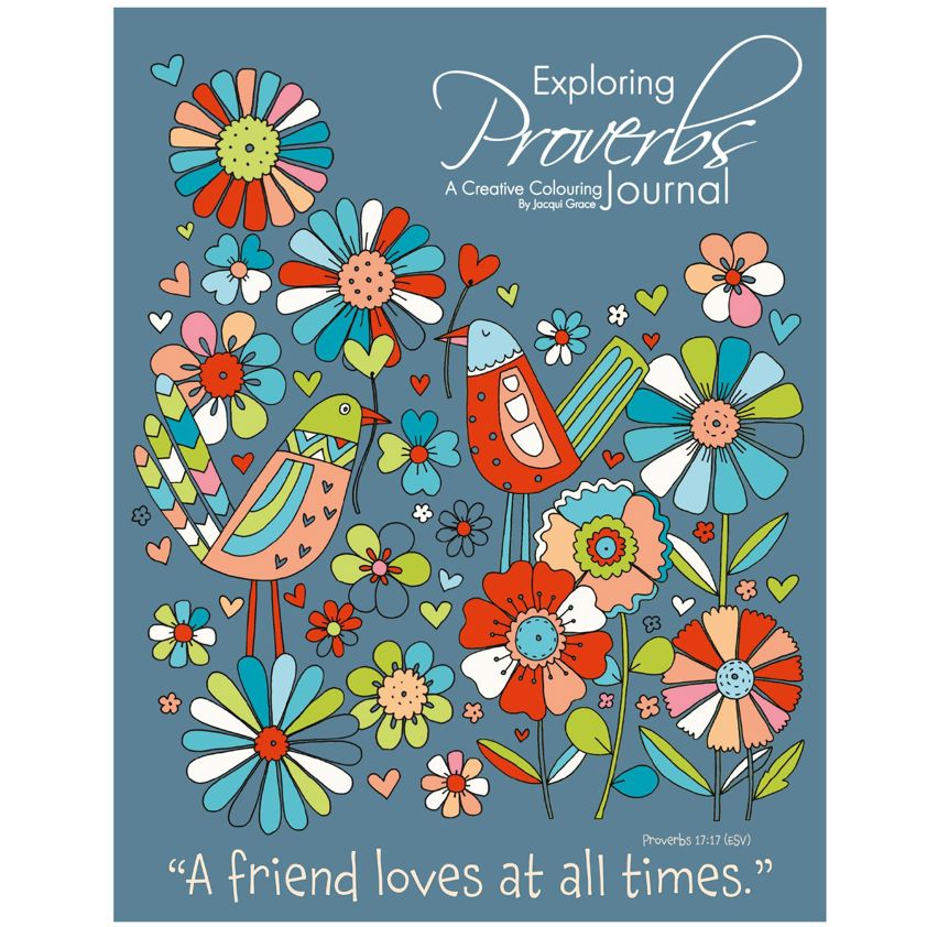 Exploring Proverbs - A Creative Colouring Journal