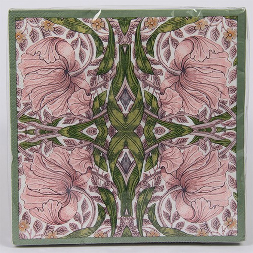 William Morris New Pimpernel Napkins Pack 20