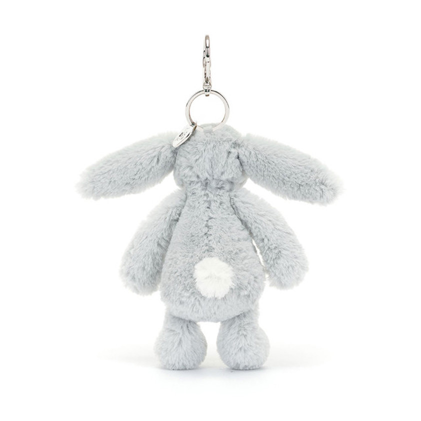 Bashful Silver Bunny Bag Charm