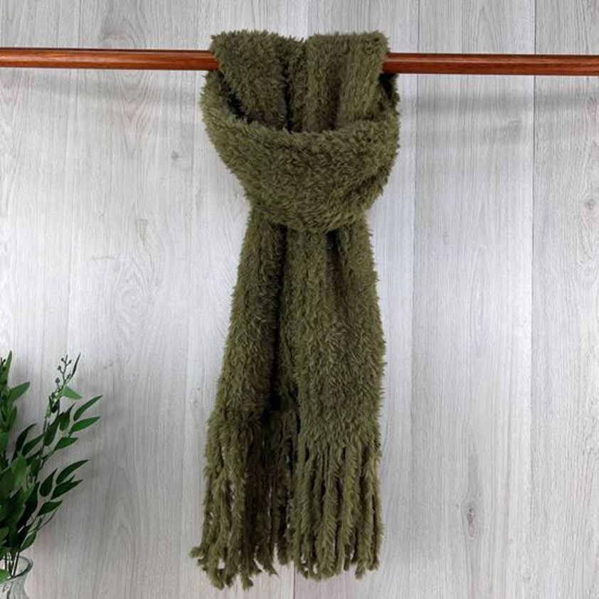 Green Winter Scarf