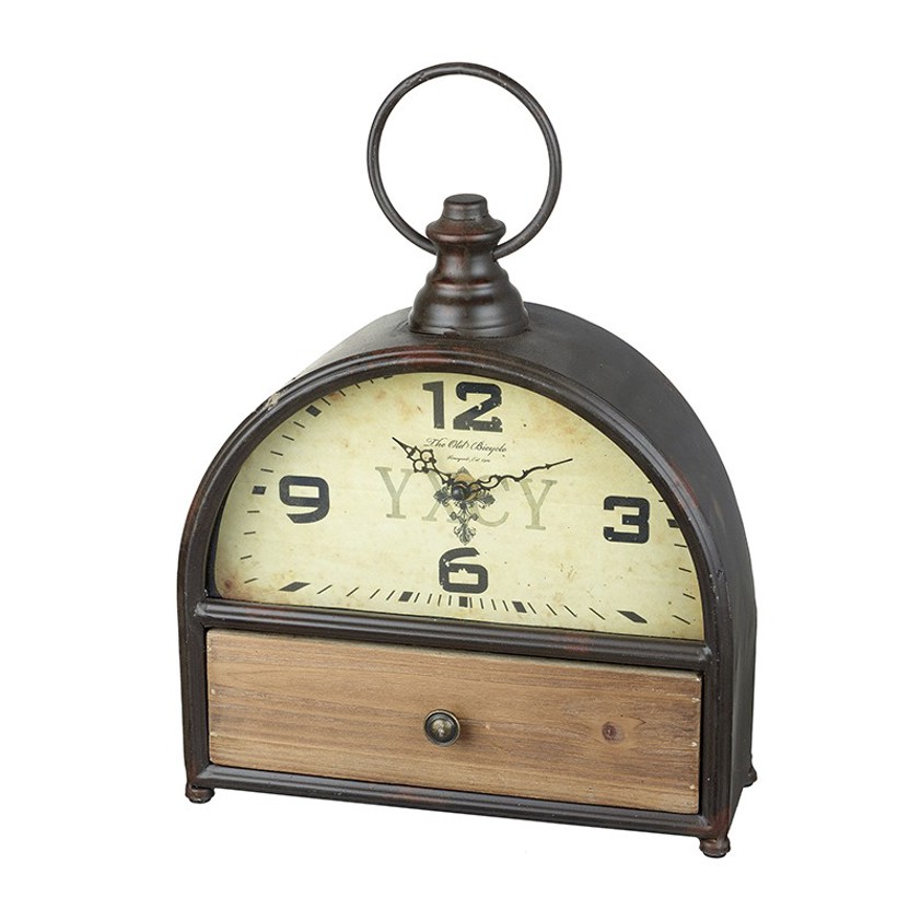 Clock With Drawer