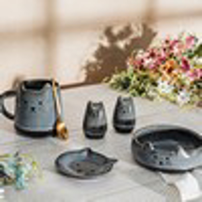 Mojave Cat Salt & Pepper Shakers