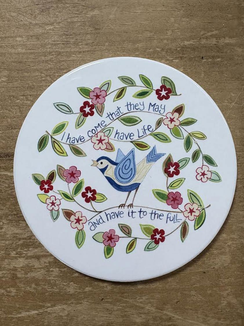 I have come that they may have life Hannah Dunnett Circular Coasters