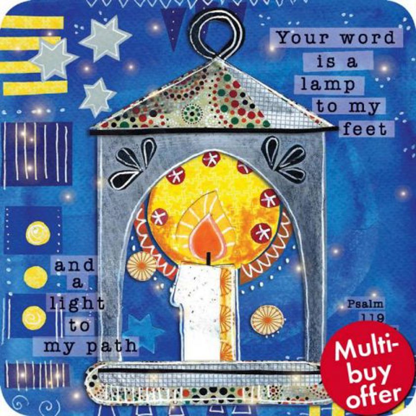 Light To My Path Lantern coaster